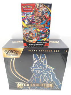 Pokemon MEGA EVOLUTION ETB & Booster Bundle Factory SEALED New - Image 1