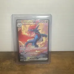 Pokemon TCG Salamence EX Full Art Card Journey Together 187/159 NM - Image 1