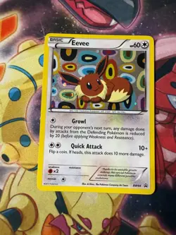 Pokemon TCG Eevee BW94 Holo Black and White 2013 Black Star Promo - Image 1