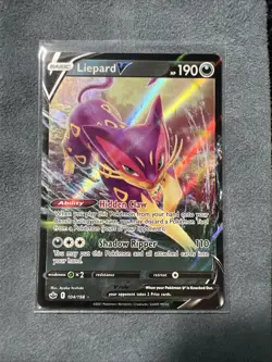 Liepard V Ultra Rare - 104/198 Chilling Reign - Pokemon TCG - Mint/NM - Image 1