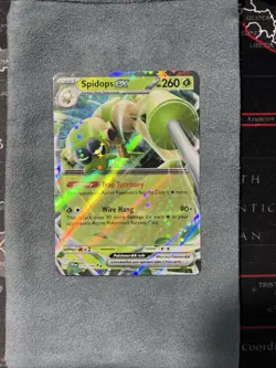 Pokemon TCG Spidops ex Scarlet & Violet Base Set 019/198 Regular Double Rare - Image 1