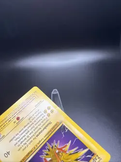 Pokemon TCG Zapdos 30/62 Fossil Unlimited Rare Non-Holo Vintage - Image 3