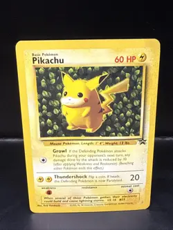 Pokemon TCG Pikachu Wizards Black Star Promos Rare Pokemon BH - Image 1