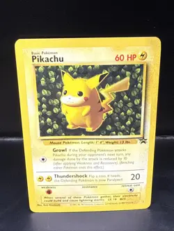 Pokemon TCG Pikachu Wizards Black Star Promos Rare Pokemon BH - Image 2