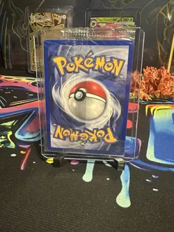 2001 Pokemon SEALED Entei 34 Black Star Movie Promo Reverse Holo Neo - Image 2