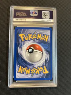 2005 POKEMON EX UNSEEN FORCES #106 MEGANIUM EX-HOLO PSA 9 - Image 2