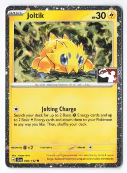 Joltik 050/142 - Pokemon Prize Pack Series Stellar Crown COSMOS Holo Foil NM - Image 1