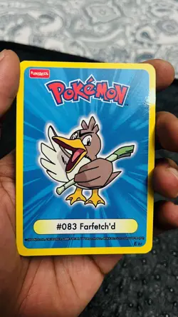 FARFETCH’D WHO AM IU FARFETCH’D MEOWTH MAGIKARP POKEMON FUNSKOOL HOLO RARE 2004 - Image 2