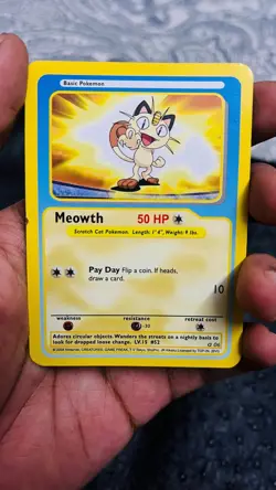 FARFETCH’D WHO AM IU FARFETCH’D MEOWTH MAGIKARP POKEMON FUNSKOOL HOLO RARE 2004 - Image 4