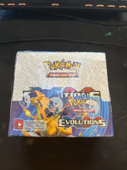 pokemon display Tcg Booster Box Evolutions Xy English Sealed - Image 1