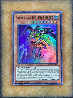 Yugioh Soldier Gaia The Fierce Knight ROTD-EN004 Super Rare 1st Ed NM - Image 1