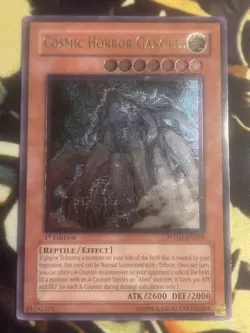Yugioh: Cosmic Horror Gangi'el - POTD-EN029 - Ultimate Rare - 1st Edition - MP - Image 1