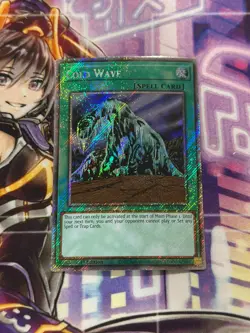 Yugioh Cold Wave Platinum Secret Rare RA03 - Image 1