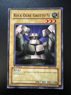 Rock Ogre Grotto #1 MRD-E004 1st Edition Common Very Good to Near Mint Yugioh - Image 1