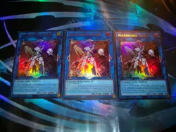 3x Accesscode Talker 1st Edition Ultra Rare CH02-EN050 Yu-Gi-Oh! - Image 1
