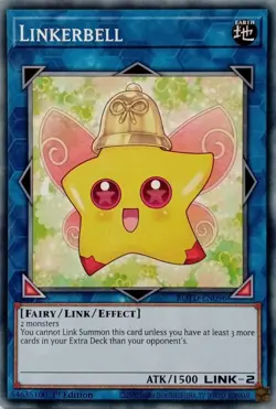 ROTD-EN096 LINKERBELL COMMON 1ST EDITION YuGiOh CARD - Image 1