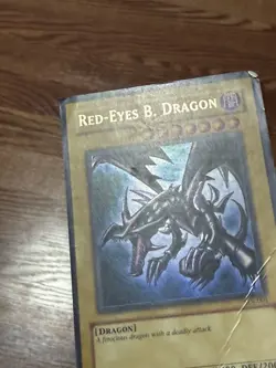 PL!* Yugioh Red-Eyes Black Dragon SDJ-001 Holo Rare Yu-Gi-Oh! - Image 2