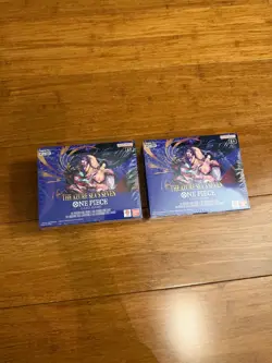 2 BOXES of ONE PIECE TCG THE AZURE SEA'S SEVEN BOOSTER BOX OP14 ENGLISH Sealed - Image 1