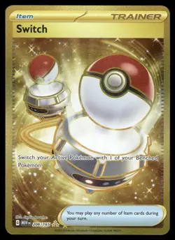 Pokemon Cards Switch 206/165 151 Hyper Rare NM - Image 1