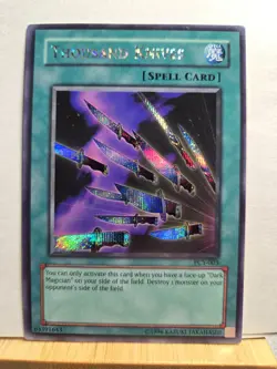 Yu-Gi-Oh! TCG Thousand Knives PCY-003 LP Secret Rare Card - Image 1