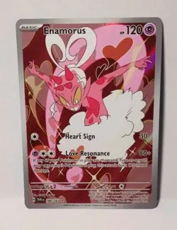 Pokemon Card Enamorus 180/167 Secret Rare Scarlet Violet Twilight Masquerade NM - Image 1