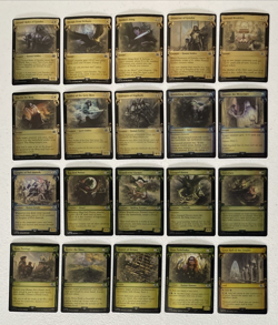 Lord of the Rings MTG Tales Of Middle Earth 20 Card Lot All Different 20 Foil - Image 1