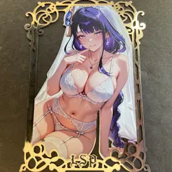 Goddess Story Gold METAL Card - Serial Number #049/100 Shogun **READ** - Image 1