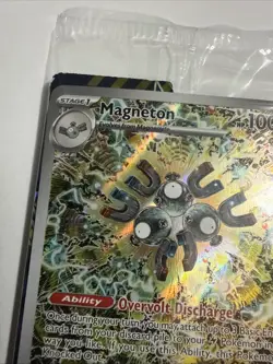 Magneton SVP 159 Pokemon TCG Surging Sparks Black Star Promo Card, Sealed - Image 3