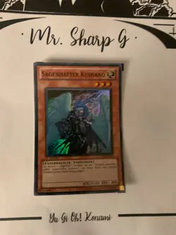 SAGENHAFTER KUSHANO - 1. AUFLAGE HA02-DE034 DEUTSCH Yu-Gi-Oh! CARD SUPER RARE - Image 3
