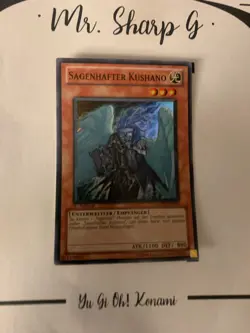SAGENHAFTER KUSHANO - 1. AUFLAGE HA02-DE034 DEUTSCH Yu-Gi-Oh! CARD SUPER RARE - Image 4