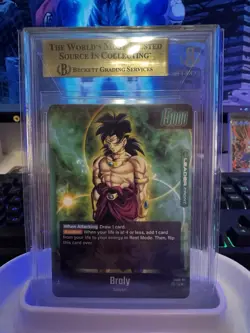 2024 DBS Promos Fusion World FS0301 Broly L Premium Card Leaders BGS 10 Pristine - Image 2