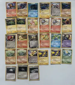 Pokemon TCG EX Holon Phantoms 2006 Regular Non-Holo Lot X27 Cards Pikachu, Pichu - Image 1
