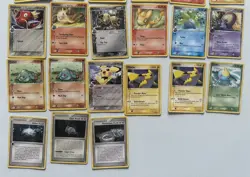 Pokemon TCG EX Holon Phantoms 2006 Regular Non-Holo Lot X27 Cards Pikachu, Pichu - Image 3