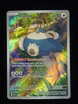 Snorlax 051 Pokemon SV: Scarlet & Violet Promo Cards 🔥 - Image 1