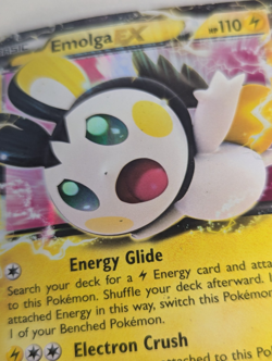 Emolga EX 46/146 XY Base Set Holo Pokemon Card HP - Image 4