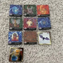 Pokemon Artbox - 1999 FLIPZ 3D Card Premier Edition Lot Of 10 flipz - 8 holo - Image 1