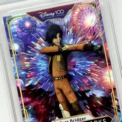 Kakawow Disney 100 Cosmos Ezra Bridger Graded Card Star Wars Rebels Ahsoka Rare - Image 4