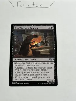 Magic the Gathering Lord Skitter’s Butcher NM Wilds of Eldraine Ships Same Day - Image 1