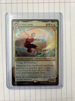 Avatar Aang Foil - Avatar The Last Airbender MTG NEAR MINT - Image 1