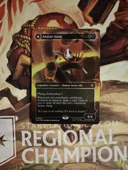 🔥🔥Mtg Foil Avatar Aang / Aang, Master Of Elements🔥🔥 - Image 1