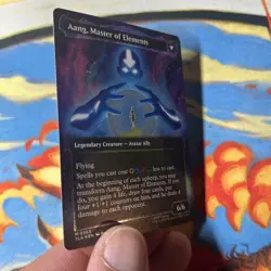 🔥🔥Mtg Foil Avatar Aang / Aang, Master Of Elements🔥🔥 - Image 5