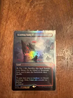 MTG Scalding Tarn (BORDERLESS FOIL) Special Guests - Image 1