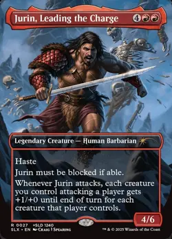 Jurin, Leading the Charge - MTG SLX Universes Within - NM/MINT - Image 1