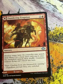 Sundering Eruption // Volcanic Fissure MH3 NM MTG - Image 3