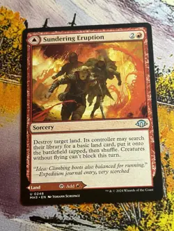 Sundering Eruption // Volcanic Fissure MH3 NM MTG - Image 4