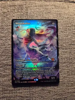 MOONSHADOW ~ NM/M ~ MTG - 0386 ECL Lorwyn Eclipsed SHOWCASE FOIL - Image 1