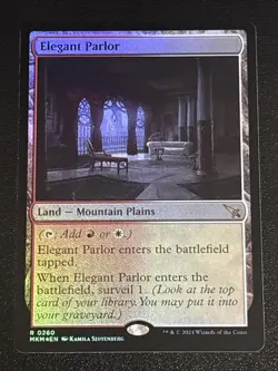 MTG Murders at Karlov Manor Elegant Parlor Foil 0260 NM Rare - Image 1