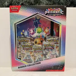 Pokemon TCG SV8.5 Prismatic Evolutions Binder Collection Box Factory Sealed - Image 1