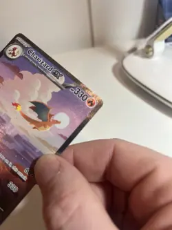 Pokemon TCG Charizard EX 199/165 Scarlet & Violet 151 English NM Condition - Image 5