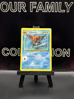 Kabutops 25/75 Neo Discovery WOTC Pokemon TCG Unlimited Rare Regular 2000 LP - Image 1